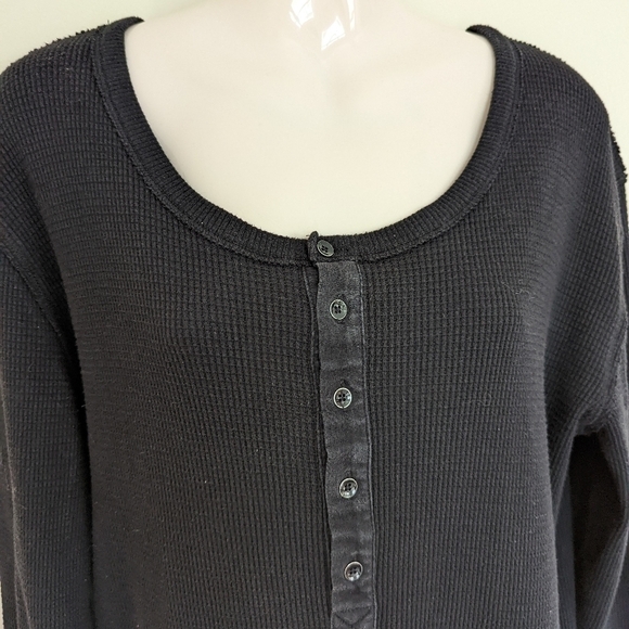 Aritzia golden by tna thermal Los Santos top dress black small - Picture 8 of 14